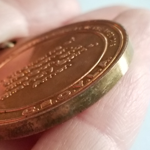 Vintage 1977 Pittsburgh Pennsylvania Festival of Orthodoxy religious medal - Picture 12 of 12